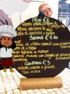 Turin menu